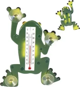 Window/Outdoor Thermometer ORION Ori_152823 — analog frog design