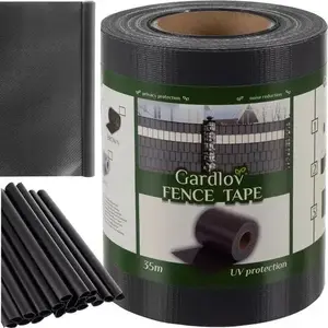 Žoga aizsargvates lente Gardlov 19 cm x 35 m, 450 g/m², antracīts