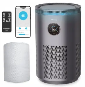 Evaporative Humidifier Webber COMO EH4001 with UV-C, Ionizer, WiFi, 360° Airflow, 5L Tank