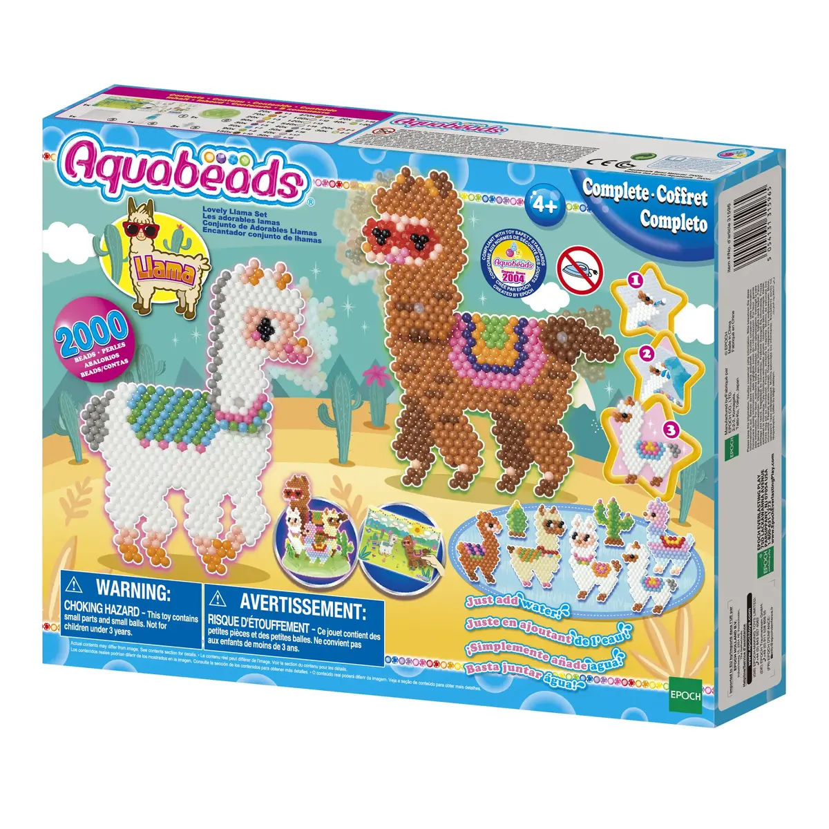 Aquabeads Epoch 31596 Lovely lama bead kit Photo 6