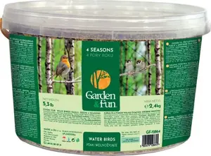 Barība savvaļas putniem Garden Fun Karma sīkas sēklas 4 sezonas 2,4 kg