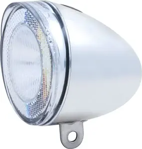 Передняя лампа SPANNINGA Swingo XDO 10 lux / 50 lm для динамо, хром