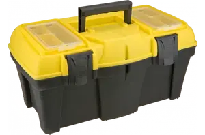 Toolbox Topex 79R124 — portable metal tool storage box