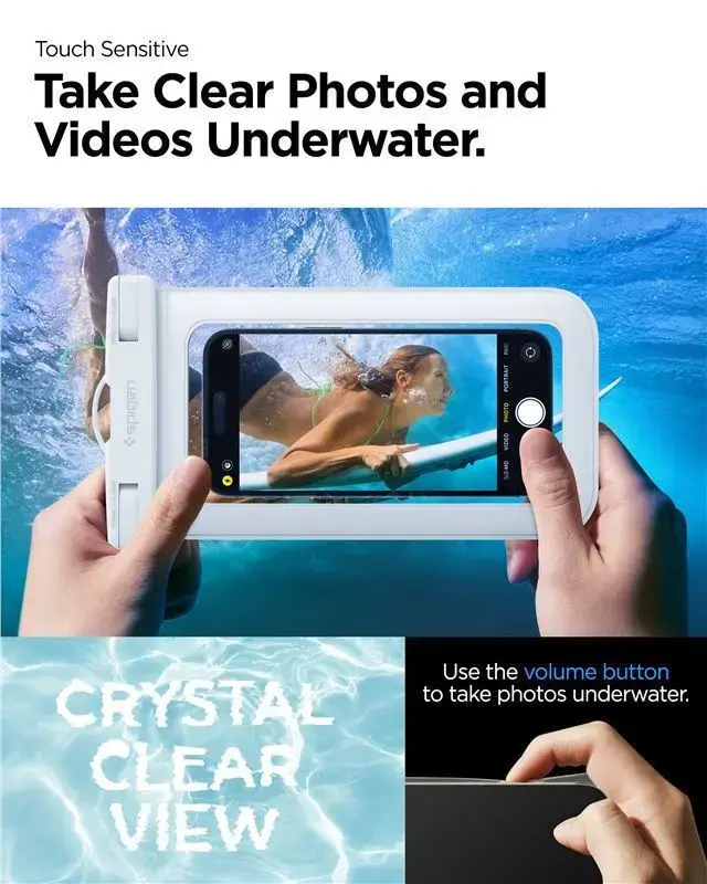 Ūdensizturīgs tālruņa maciņš Spigen Aqua Shield A601 Photo 4