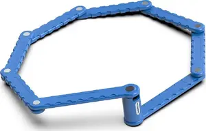 Foldable Bicycle Lock GERDA Fold Lite 950V — compact folding lock for bikes (model 950V)
