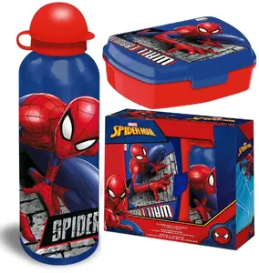 Набор ланчбокс и бутылка Kids Euroswan Spider-Man SP50006 — 2 в 1 для школы