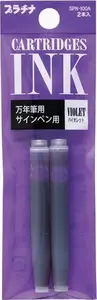 Ink Cartridges Platinum PLA-SPN100A-28, 2 pcs, purple