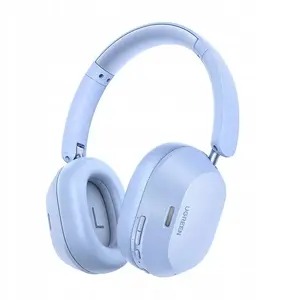Uz auss bezvadu austiņas UGREEN HiTune Max 5C Hybrid ANC Bluetooth 5.4 (zilas)