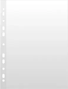 Document sleeves Donau DONAU A4 polypropylene 50 µm, grooved texture, 100 pcs