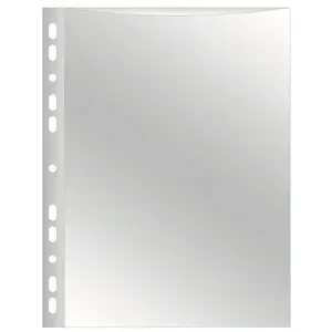 Sheet protector Q-Connect KF14841 A4 210 x 297 mm transparent top opening 0.25 mm 100 pcs