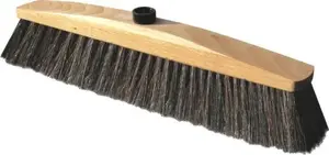 Broom York 0033 Natura, 30 cm sweeping width, natural fibers, handle sold separately