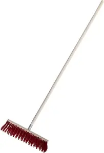 Street broom 40 cm with handle 130 cm, No name model 32044