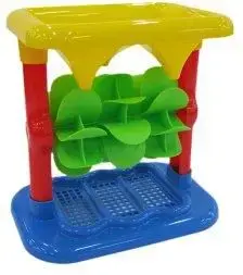 Sand Mill with Mesh Base Wader model 36230 POLESIE – children's sand toy, manual grinder, durable plastic