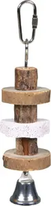 Wooden Rodent Toy with Bell Trixie TX-58951, 16 cm