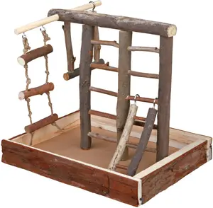 Small animal habitat décor Trixie 5660 — wooden hideout 280×250×220 mm