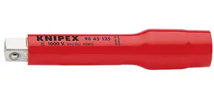 Extension bar Knipex 98 45 125 — chrome vanadium steel, 1 pc