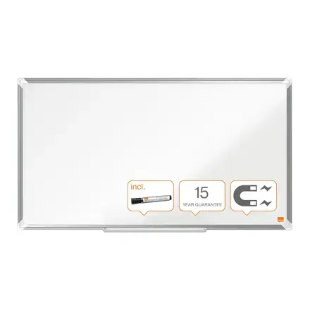 NOBO Premium Plus Widescreen magnetic whiteboard 890x500 Photo 4