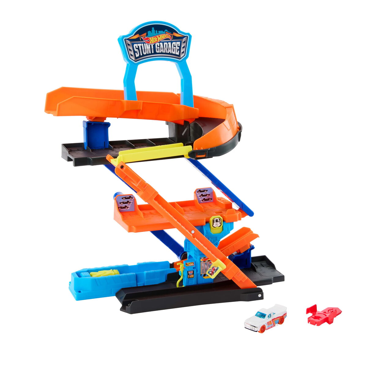 Transportlīdzekļu un trases komplekts MATTEL Hot