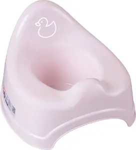 Горшок tega baby модель TEPO072-130 с музыкальной игрушкой «Утёнок», светло-розовый