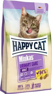 Сухой корм для кошек happy cat Minkas Urinary Care 500 г — с птицей для поддержки мочевыводящих путей