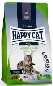 Сухой корм для кошек Happy Cat Culinary Adult 10 кг — ягненок, кукуруза, рис