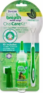 Tropiclean Oral Care Kit — dental cleaning kit for medium and large breeds, universal