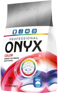 Veļas pulveris Vizir ONYX PROFESSIONAL Color 2,4 kg (40 mazgāšanas)