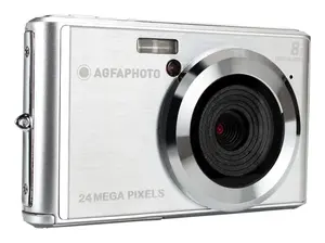 Compact camera AgfaPhoto DC5500 — 24 MP CMOS, 5616×3744, ISO 400, 8× digital zoom, 2.4" display, Silver