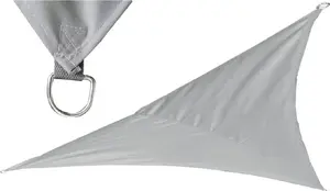Garden sunshade sail Saska Garden triangular 3×3×4 m gray