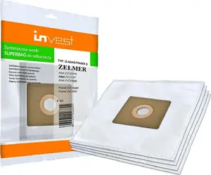 Putekļu maisiņš putekļsūcējam saderīgs ar Zelmer Adaś/Franek — SAFBAG, vienreizlietojams