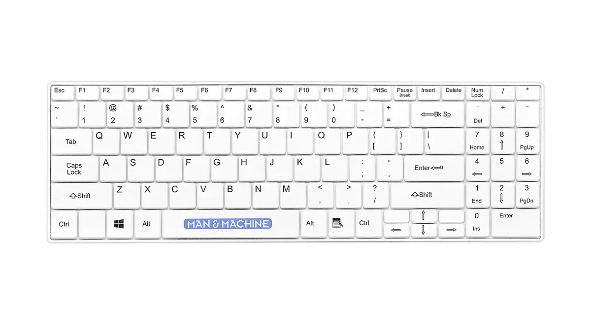 ManMachine ITSC/W5 mehāniskā USB tastatūra Photo 4
