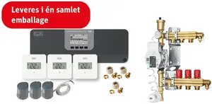 Комплект тёплого пола ROTH Grab and go 230V для 3 комнат