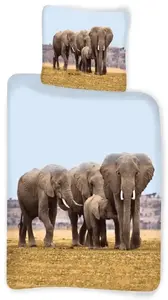 Комплект постельного белья Trixie Elefant 140 x 200 см, 100% хлопок