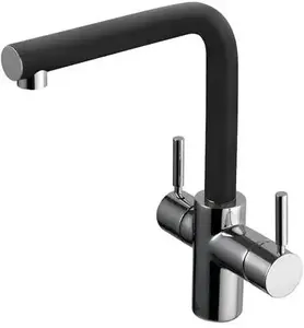 in sink erator 3-in-1 boiling water tap L-spout — antracit