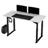 Стол Ultradesk Uplift Black, White Photo 2