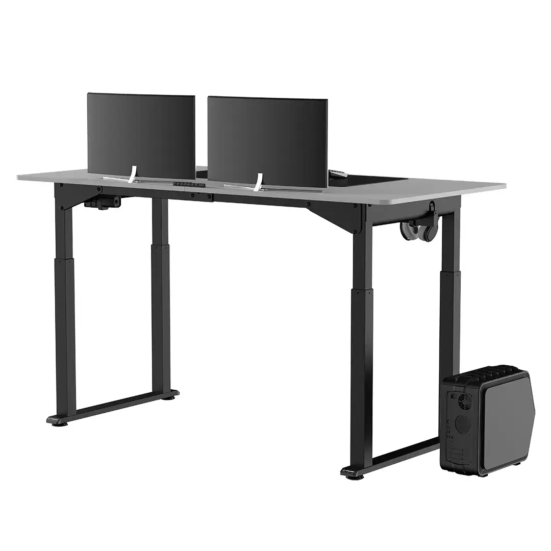 Стол Ultradesk Uplift Black, White Photo 5