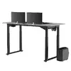 Стол Ultradesk Uplift Black, White Photo 5