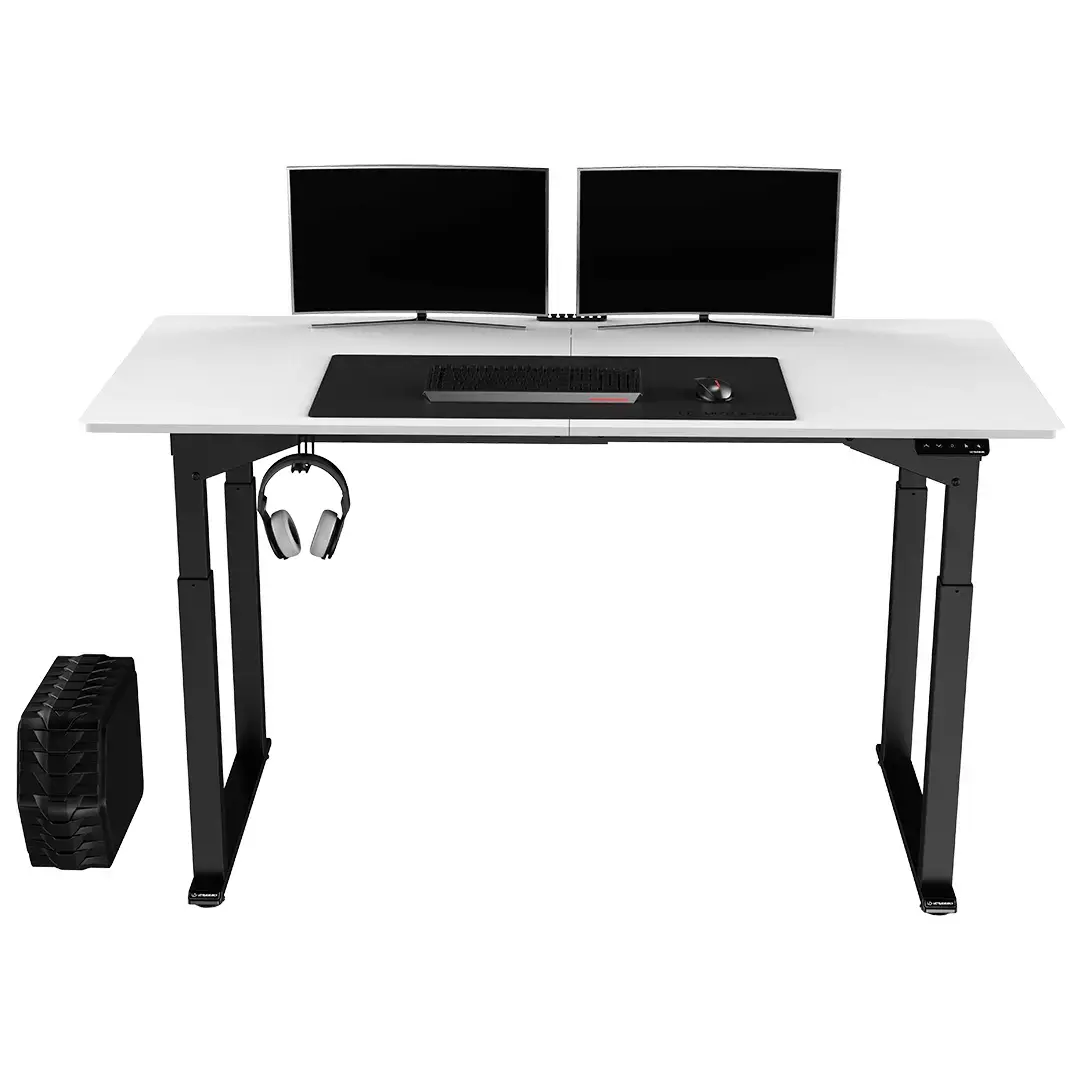 Стол Ultradesk Uplift Black, White Photo 6