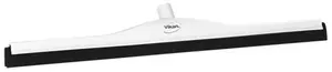Floor Scraper Vikan 70 cm without Swivel Joint, Rubber Blade, Black/White