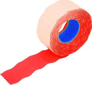 Labeling Tape Anna Zaradna 2-row 26 x 16 mm Red for Price Gun (pack of 5)