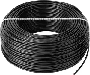 Electrical cable LechPol LgY 1x1.5 H07V-K black — single-core 1.5 mm² flexible PVC insulated
