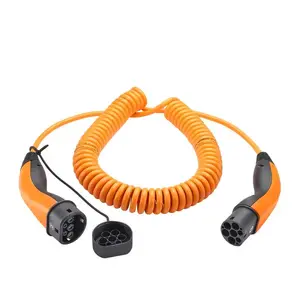 Кабель для зарядки электромобиля Lapp ÖLFLEX 5555936025 оранжевый Type 2–Type 2, 5 м, 11 кВт, 20 А, 440 В