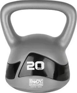 Гиря Body Sculpture BW 117EN 20 кг — чугунная гиря для силовых тренировок