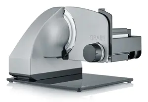 Electric slicer Graef CERA³ — max slice thickness 2 cm, silver, 313×405×270 mm