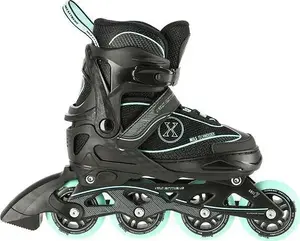 Recreational Adjustable Roller Skates Nils Extreme NA11008 black size 35–38