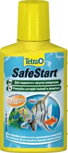 Ūdens kondicionieris Tetra SafeStart 50 ml — Tetra pudelīte 50 ml akvārija ūdens apstrādei