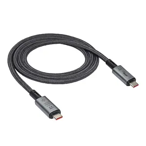 Кабель USB-C — USB-C BBC AK-USB-45, USB4 Gen 3x2, 1 м, чёрный