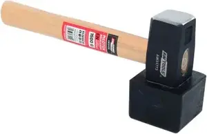 AWTools masonry hammer 1.5 kg, 28 cm, rubber handle