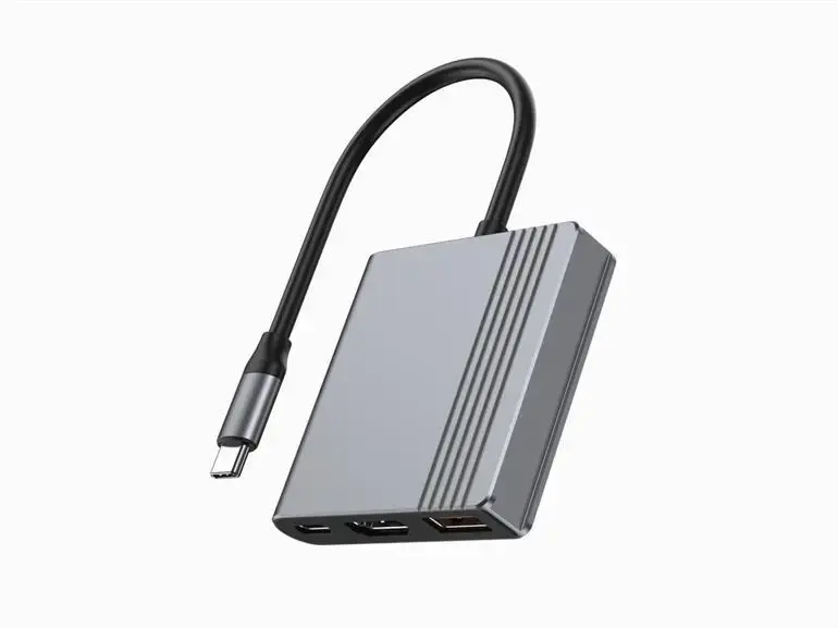 Gembird USB-C daudzportu adapters A-CM-COMBO3-05 Photo 2