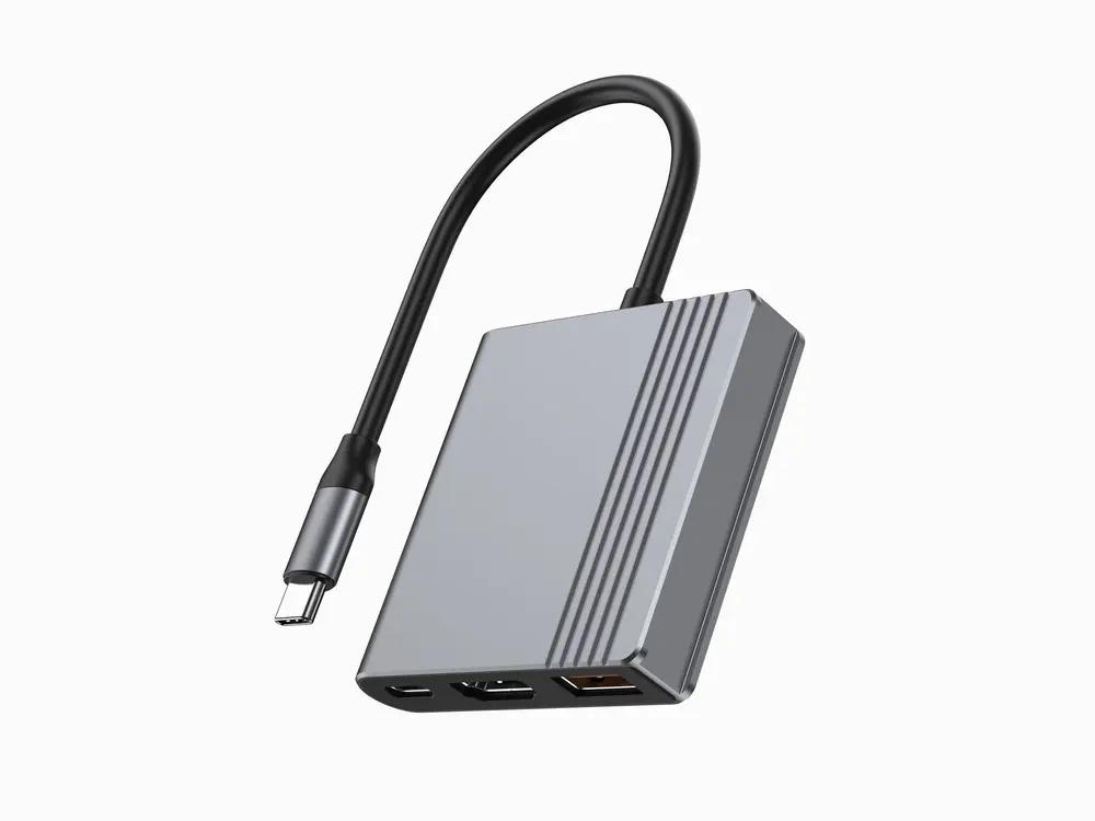 Gembird A-CM-COMBO3-05 USB-C 3-in-1 daudzportu adapteris Photo 6